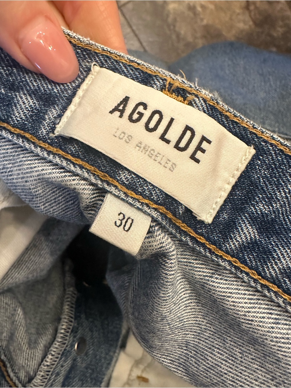 Agolde 90’s Pinch Light Blue High-Rise Women's Jeans
